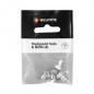 FIXATION GARDE BOUE - KIT VIS   ECROUS WELDTITE (SACHET DE 4 PCS)