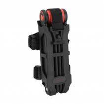 ANTIVOL VELO PLIABLE-PLIANT A CLE TYPE COUTEAU L 80cm NOIR  -SELECTION P2R-