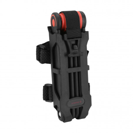ANTIVOL VELO PLIABLE-PLIANT A CLE TYPE COUTEAU L 80cm NOIR  -SELECTION P2R-