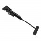 POMPE MINI ROUTE-VTT MINI AVEC MANOMETRE ALU-RESINE 8 BARS VP-VS POIGNEE EN T  -SELECTION P2R-