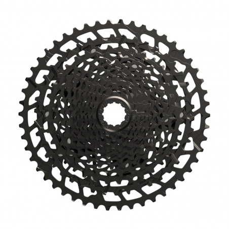 CASSETTE 12V. SRAM PG-1230 11-50 NX EAGLE NOIR  (11,13,15,17,19,22,25,28,32,36,42,50) CORPS TYPE SHIMANO (MONTAGE ATELIER) -