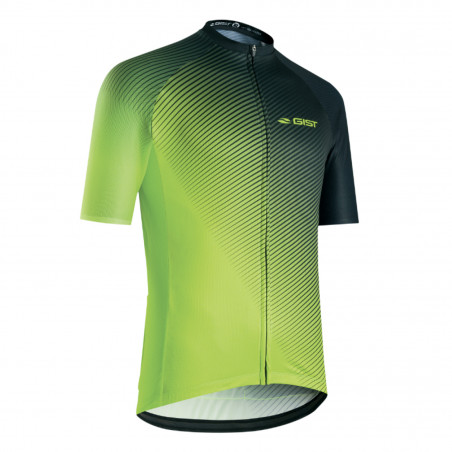 MAILLOT GIST HOMME FLOW MANCHES COURTES ZIP TOTAL JAUNE FLUO XXL    -5349 - 8013271357362