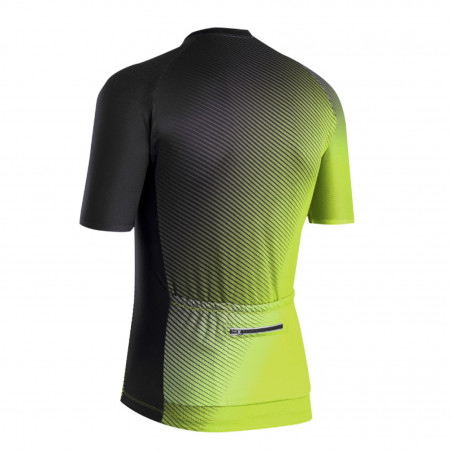 MAILLOT GIST HOMME FLOW MANCHES COURTES ZIP TOTAL JAUNE FLUO XXL    -5349 - 8013271357362