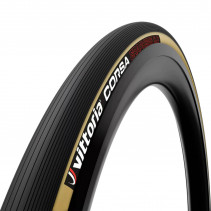 PNEU ROUTE 700 X 28 VITTORIA CORSA NOIR-BEIGE GRAPHENE 2.0 TS (28-622) (OFFRE SPECIALE) - 8022530419130