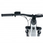VELO ELECTRIQUE-VAE VTT FAT BIKE 26 LEADER FOX BRAGA 2024 BLANC 9V MOTEUR CENTRAL BAFANG M510 36V 95Nm BATTERIE 23,2Ah (20'' -
