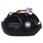 MOTEUR CENTRAL VAE BAFANG M420 CANBUS POUR 700C AVEC CAPTEUR VITESSE ET COUPLE INTEGRE 36V 250W 80Nm  - VITESSE 25KM-H (MM