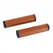 POIGNEE CITY DDK VELO CUIR MARRON CLAIR L125mm (PAIRE) - 3700948305317