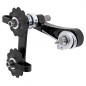 TENDEUR DE CHAINE - GUIDE VTT NOIR FIXATION SUR PATTE DERAILLEUR ARRIERE - 3700948292549