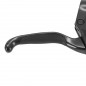 LEVIER DE FREIN VAE - E-BIKE ALU NOIR-ARGENT (LONGUEUR CABLE 300 mm) (PAIRE)  -P2R- - 3700948293058