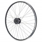 ROUE VTC PATIN 700 x 35 - 28" ER10 ARRIERE NOIR DOUBLE PAROI MOYEU NEXUS 7V 36 RAYONS INOX (SG-C30001-7R) - 3700948295724