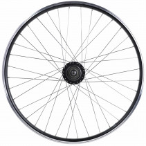 ROUE VTC PATIN 700 x 35 - 28" ER10 ARRIERE NOIR DOUBLE PAROI MOYEU NEXUS 7V 36 RAYONS INOX (SG-C30001-7R) - 3700948295724