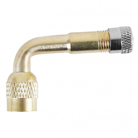 PROLONGATEUR DE VALVE-RACCORD DE POMPE POUR TROTTINETTE ELECTRIQUE ALU VS COUDE 90° (VENDU A L'UNITE) - 3700948298282