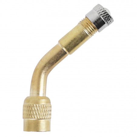PROLONGATEUR DE VALVE-RACCORD DE POMPE POUR TROTTINETTE ELECTRIQUE ALU VS COUDE 135° (VENDU A L'UNITE) - 3700948298299