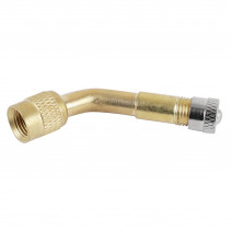 PROLONGATEUR DE VALVE-RACCORD DE POMPE POUR TROTTINETTE ELECTRIQUE ALU VS COUDE 135° (VENDU A L'UNITE) - 3700948298299