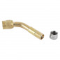 PROLONGATEUR DE VALVE-RACCORD DE POMPE POUR TROTTINETTE ELECTRIQUE ALU VS COUDE 135° (VENDU A L'UNITE) - 3700948298299