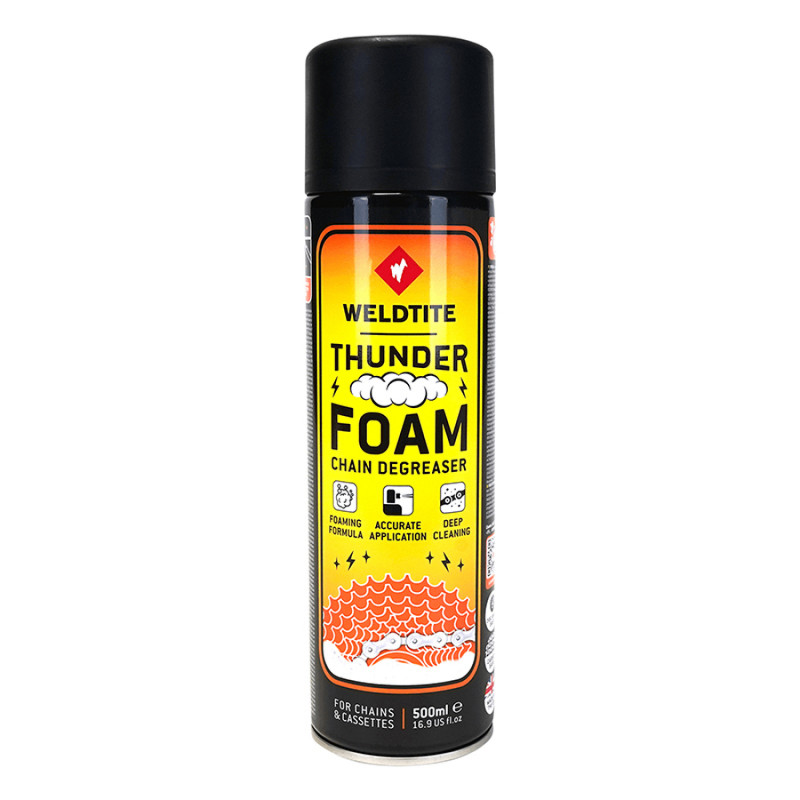 DEGRAISSANT VELO WELDTITE THUNDER FOAM CHAIN (AEROSOL 500ml) - 5013863030973