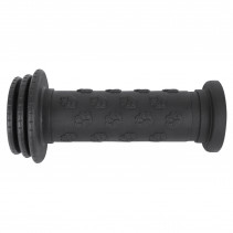 POIGNEE CITY ENFANT NOIR AVEC PROTECTION CHOC L100mm (PAIRE) DIAM 17.5 - 3700948299203