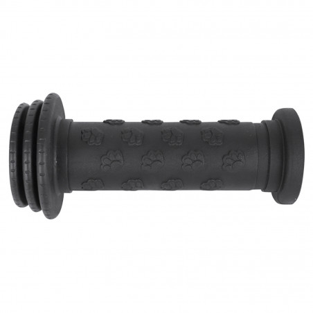 POIGNEE CITY ENFANT NOIR AVEC PROTECTION CHOC L100mm (PAIRE) DIAM 17.5 - 3700948299203