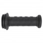 POIGNEE CITY ENFANT NOIR AVEC PROTECTION CHOC L100mm (PAIRE) DIAM 17.5 - 3700948299203