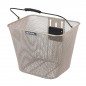PANIER AVANT ACIER NID ABEILLE BASIL BILBAO BEIGE  (22x26x27 cm)  -VENDU AVEC FIXATION POTENCE PLONGEUR - 8715019102370