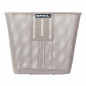 PANIER AVANT ACIER NID ABEILLE BASIL BILBAO BEIGE  (22x26x27 cm)  -VENDU AVEC FIXATION POTENCE PLONGEUR - 8715019102370