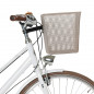 PANIER AVANT ACIER NID ABEILLE BASIL BILBAO BEIGE  (22x26x27 cm)  -VENDU AVEC FIXATION POTENCE PLONGEUR - 8715019102370