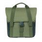 SACOCHE ARRIERE VELO LATERALE BASIL GO VERT FONCE DROIT-GAUCHE 16L FIXATION HOOKS ON POUR PORTE BAGAGE - 8715019184666