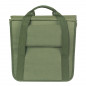 SACOCHE ARRIERE VELO LATERALE BASIL GO VERT FONCE DROIT-GAUCHE 16L FIXATION HOOKS ON POUR PORTE BAGAGE - 8715019184666