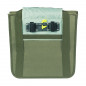 SACOCHE ARRIERE VELO LATERALE BASIL GO VERT FONCE DROIT-GAUCHE 16L FIXATION HOOKS ON POUR PORTE BAGAGE - 8715019184666