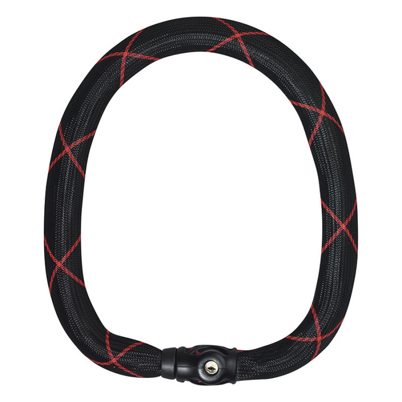 ANTIVOL VELO CHAINE A CLE ABUS IVY CHAIN 9210 DIAM 10mm LONGUEUR 85cm AVEC SERRURE INTEGREE  -NIVEAU SECURITE 13- -