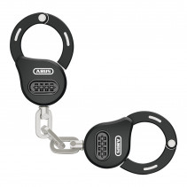 ANTIVOL VELO - TROTTINETTE A MENOTTE ABUS CHAIN CLAW A COMBINAISON LONGUEUR 100cm NOIR - 4003318959349