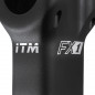 POTENCE ROUTE-VTT ITM FX1 NOIR 31,8 ANGLE 0° L80mm POUR PASSAGE CABLE INTERNE - 4710601212189