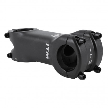 POTENCE ROUTE-VTT ITM FX1 NOIR 31,8 ANGLE 0° L90mm POUR PASSAGE CABLE INTERNE - 4710601212196