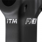 POTENCE ROUTE-VTT ITM FX1 NOIR 31,8 ANGLE 0° L90mm POUR PASSAGE CABLE INTERNE - 4710601212196