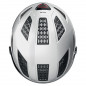 CASQUE VELO ADULTE ABUS URBAIN HYBAN 2.0 ACE BLANC POLAIRE ECLAIRAGE INTEGRE TAILLE L (56-61cm) REGLAGE MOLETTE - 4003318869983