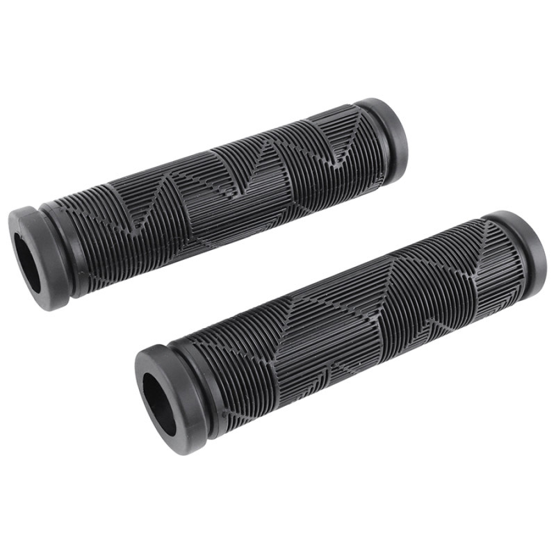 POIGNEE VTT - CITY NEWTON RUBBER NOIR L130mm (PAIRE) - 3700948299746
