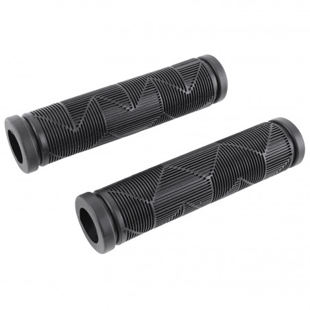 POIGNEE VTT - CITY NEWTON RUBBER NOIR L130mm (PAIRE) - 3700948299746