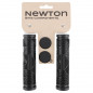 POIGNEE VTT - CITY NEWTON RUBBER NOIR L130mm (PAIRE) - 3700948299746