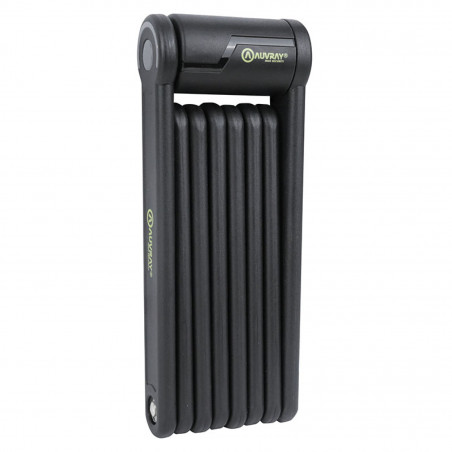 ANTIVOL VELO PLIABLE-PLIANT AUVRAY BLOC L 110cm NOIR TYPE COUTEAU   SUPPORT - 3700807710146