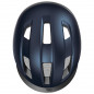 CASQUE VELO ADULTE ABUS URBAIN PURL-Y ACE BLEU NUIT ECLAIRAGE INTEGRE TAILLE   S (51-55cm) REGLAGE MOLETTE (COMPATIBLE