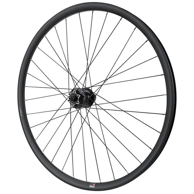 ROUE GRAVEL - ROUTE DISQUE 700 PULSE 23 DOUBLE PAROI AVANT MOYEU SHIMANO RS470 GRX CENTERLOCK TUBELESS READY AXE TRAVERSANT