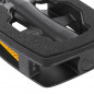 PEDALE CITY MARWI NOIR SP-890 SANDBLOCK RESINE FILETAGE 1-2" (PAIRE SUR CARTE) - 8590966880850