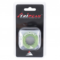ECROU DISQUE DE FREIN CENTER LOCK TRIPEAK ALUMINIUM ULTRA LEGER 7g VERT - SERRAGE INTERNE (VENDU A LA PAIRE) - 4710243294369