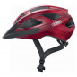 CASQUE VELO ADULTE ABUS ROUTE MACATOR ROUGE BORDEAUX TAILLE  M (52-58cm) REGLAGE MOLETTE - 4003318872372