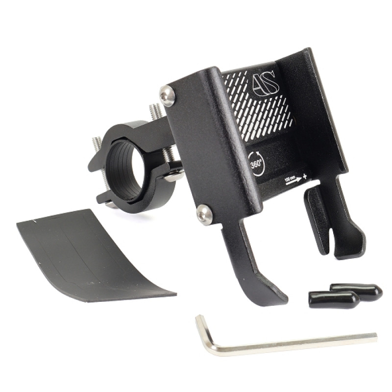 SUPPORT DE TELEPHONE ALU VELO / SCOOTER / MOTO  AJUSTABLE ET ORIENTABLE - 3608670715032