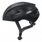 CASQUE VELO ADULTE ABUS ROUTE MACATOR VELOURS NOIR TAILLE L (58-62cm) REGLAGE MOLETTE - 4003318872136