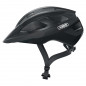 CASQUE VELO ADULTE ABUS ROUTE MACATOR VELOURS NOIR TAILLE  M (52-58cm) REGLAGE MOLETTE - 4003318872129