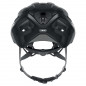 CASQUE VELO ADULTE ABUS ROUTE MACATOR VELOURS NOIR TAILLE   S (51-55cm) REGLAGE MOLETTE - 4003318872143