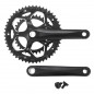 PEDALIER ROUTE P2R 8-9V. ALU NOIR 172.5 mm 50-34 (BOITIER 110.5mm) - 3700948300312