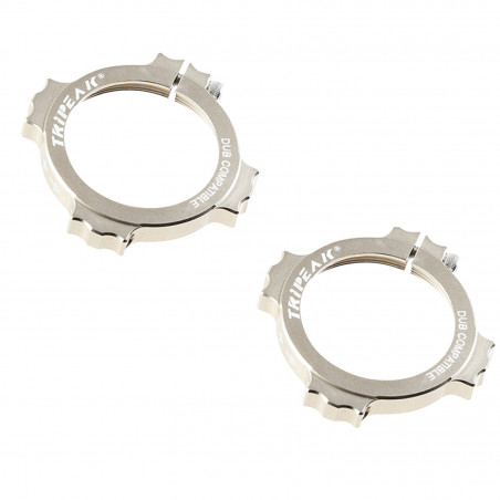 ECROU-BAGUE REGLAGE PRE-CONTRAINTE DE PEDALIER TRIPEAK POUR SRAM DUB ARGENT - 4710243287712
